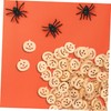 Gadpiparty 100pcs Pumpkin Shape Wooden Buttons DIY Decorative Clothes Buttons