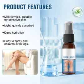 Timilk VeinGuard Herbal Spray, Professional Varicose Veins Treatment for Legs Spray, Timilk Vein Guard Herbal Natural Ingredients Treatment Sprays Suitable for All Skin Types 30ml, 2 Bottle