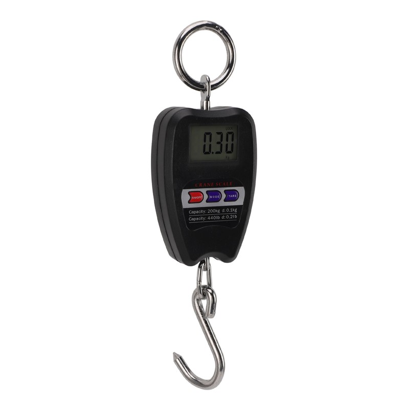 Portable Electronic Scale High Accuracy Digital Hanging Scale 200kg Weight