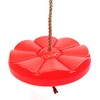 Heavy Duty Plastic Disc Tree Swing with PE Rope for