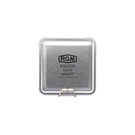 RGM TIN Case Square, Silver, Modern