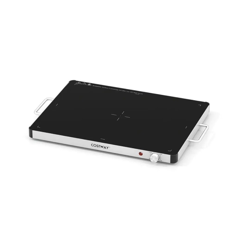 Electric Food Warmer with Adjustable Temperature Control and Overheat Protection