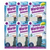 x6 Disposable Wardrobe Dehumidifier Hanging Bags - Specially Designed to