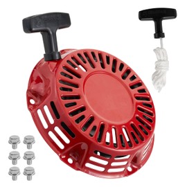 Canamax GX160 Recoil Pull Starter w/Pull Cord Rope for Honda GX200 GX120 4 HP 5.5 HP 6.5 HP Engine Recoil Starter Assembly Replacement 28400-Z0T-003ZA 28400-Z0T-003ZB 28400-Z4M-305ZB 150-703 Oregon