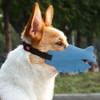 Dog Silicone Mouth Cover Bite and Bark Prevention Breathable Adjustable