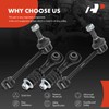 A-Premium Set of 4, Front & Rear Sway Bar Links