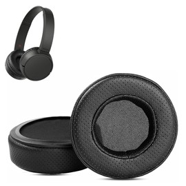 HAIZEEN Ear Pads Compatible with Sony MDR-ZX220BT MDR ZX220BT ZX 220 BT Headphones Ear Pads Replacement Cushion (Pressed Protein Leather/Memory Foam)