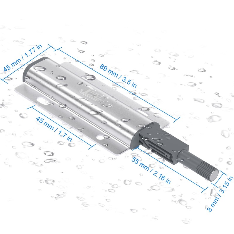 Cupboard Push to Open Push Latch Jiayi 4 Pack Push