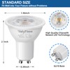 Valytime GU10 LED Light Bulbs 7W (50W -60W-75W Equivalent) GU10