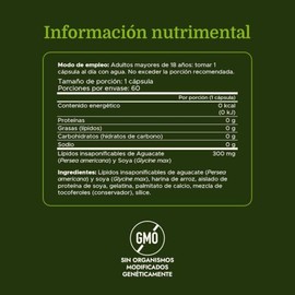 nutriADN Mind Support | Suplemento Alimenticio con Omega 3 Vegano DHA (300 MG), Fosfatidilserina, Colina, Magnesio y Complejo B | 60 Cápsulas de 700 m