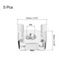 QUARKZMAN M4 x 0.7 mm Cage Nut 5 Pieces Lockable