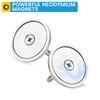 Magnetic Hooks, 100 LB（45KG） Heavy Duty Magnetic Hooks with Countersunk