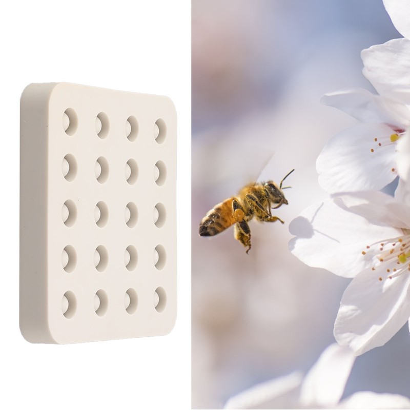 Wax Queen Grafting Cups Silicone Mold Beekeeping Beeswax Queen Cell