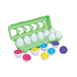 TickiT Color Match Eggs - Set of 12, Model Number: 74064