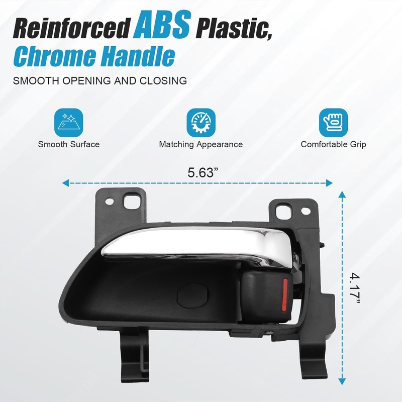 E-Vniko Driver Side Interior Door Handle Replacement for Subaru Forester