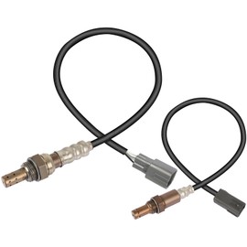 QIJIAUTO O2 Oxygen Sensor for Subaru Forester 2011-2013 2.5L, Impreza 2009-2014 2.5L, Upstream & Downstream, Replaces 22641AA42A, 22641AA420, 234-9035, 250-54064 - Fix P0031, P0137, P113A Fault Codes