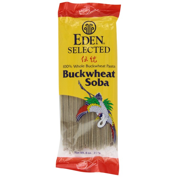 Eden Selected, 100% Whole Buckwheat Soba, 8-Ounce Bags (Pack of 12)12