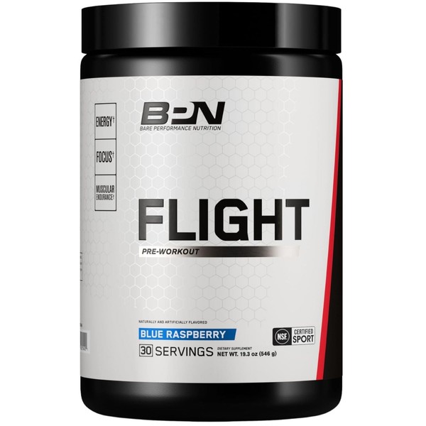 BARE PERFORMANCE NUTRITION Bare Performance Nutrition BPN Flight Pre Workout,