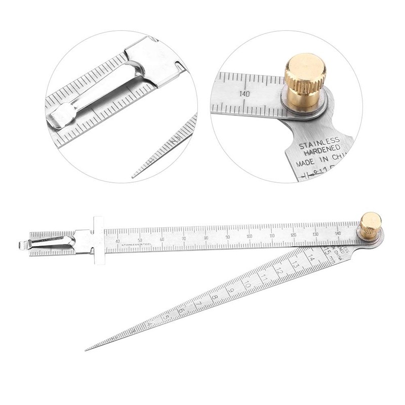 Taper Gage High Precision Stainless Steel Wedge Sensor Hole Taper