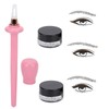 4pcs Silicone Eyeliner Applicator Set Waterproof Eyeliner Professional Eyeliner Makeup