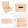 Creative Deco Large Wooden Box, 30 x 20 x 14