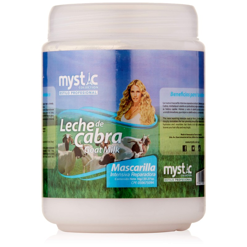 Kleravitex Goat Milk Treatment Mask for Dry, Damaged Hair -