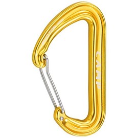 Dutchman Dutchman foronwaiya- Photon Wire Unisex Carabiner 5247002 Yellow Yellow//Men's, Lady's