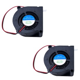 RugooSpink 2PCS Blower Fan for Kobra 3/Kobra 2 Series 5020 DC 24V Hotend Heat Sink Axial Cooling Fan Extruder Hotend Fan for Kobra 2 /Kobra 2 Max/Kobra 2 Pro/Kobra 2 Plus/Kobra 2 Neo