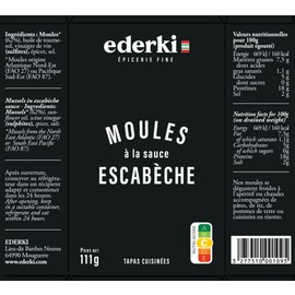 Mussels in Escabeche Sauce 111g x 4