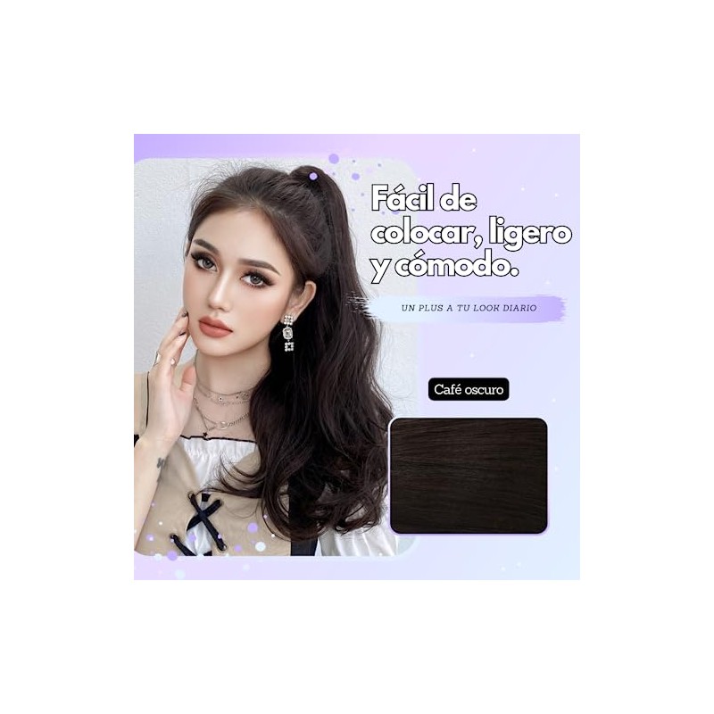 GAIBMAX - Extensiones de cola de caballo para mujer cabello