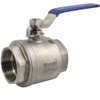 SuperWhole 2" NPT Female 316 Stainless Steel Full Port Ball