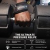 FitKulture Lifting Straps 25" Cotton Pair Wrist Supports (Pink)