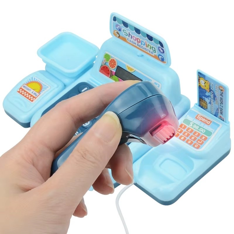 Kids Pretend Play Cash Register for Grocery Store Role Play
