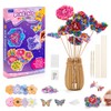 COOLDELE Arts and Crafts Kit - Poke Art Blumenstrauß mit