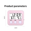 Huawenfei Digital LCD Display Indoor/Outdoor Hygrometer Thermometer (℉/℃) (1 White)