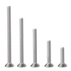5/16-18 x 1-1/2" Countersunk Bolts Flat Head Screws, A2-70 Stainless