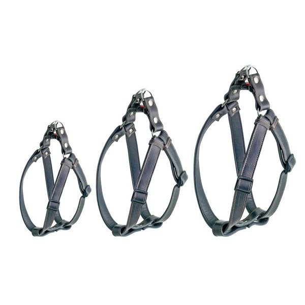 Karlie Rondo Harness Black,25Mm X 60-90Cm 1-2-3 Step&go