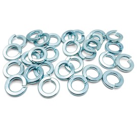 Hippo Hardware 7/16" UNC, UNF, BSF, BSW, BSCY Imperial Spring Washers Rectangular Steel Bright Zinc (Pack of 20)