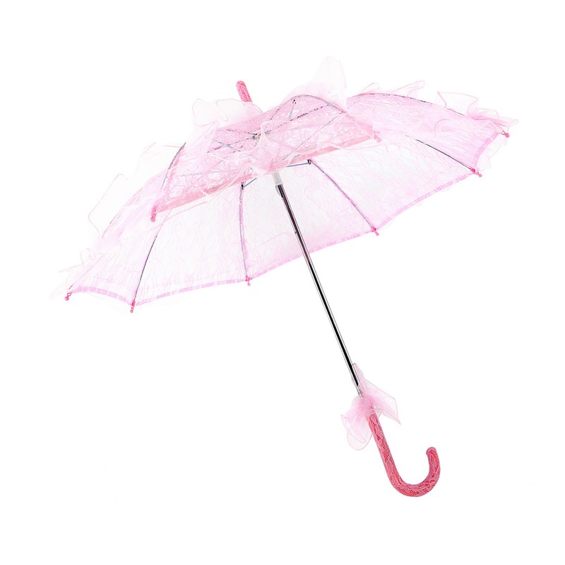 Bridal Lace Cotton Umbrella for Wedding Parties Dancing Photography Prop