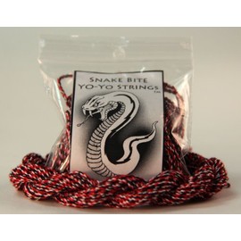 Snakebite Yo-Yo Strings - 100% Polyester Multi-Color Strings- Redbelly Snake