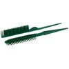 CocoBlack Naturals Peine de peinado de 3 filas para desenredar,