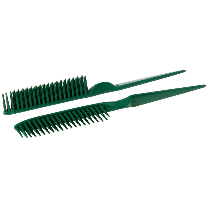 CocoBlack Naturals Peine de peinado de 3 filas para desenredar,