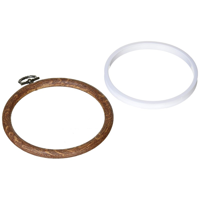 オリムパス製絲 おしゃれフープ 木目 P-112
