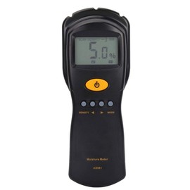 AS981 Medidor de Humedad Digital de Madera sin de Precisión Detector Humidímetro de Precisión con Pantalla LCD