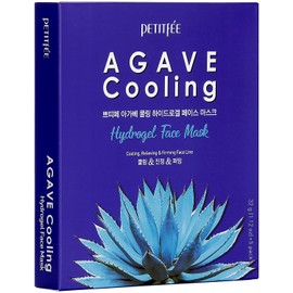 Petitfee Agave Cooling Hydrogel Face Mask 5ea
