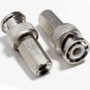 V-Fiabilidad 25PCS RG59 Coaxial Cable Connector, CCTV Twist On BNC