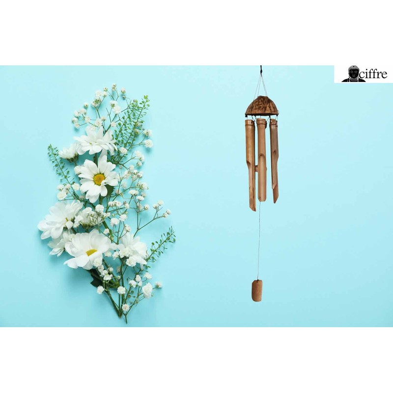 Approx. 90 cm Large Wind Chime Feng Shui Garden Weatherproof