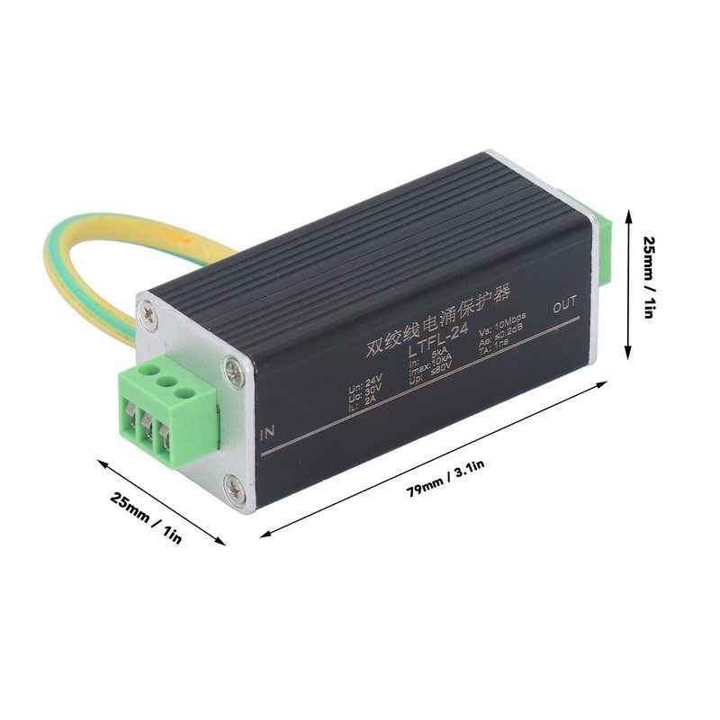 1 Way Surge Protector Arrester Protection Device RS485 Control Signal