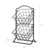 Gourmet Basics by Mikasa General Store 2-Tier Metal Countertop Fruit