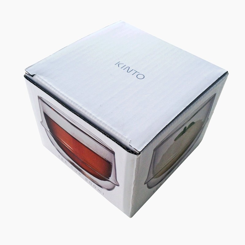 Double-Walled Kinto KRONOS Tea Glass - Maintains Temperature - Prevents